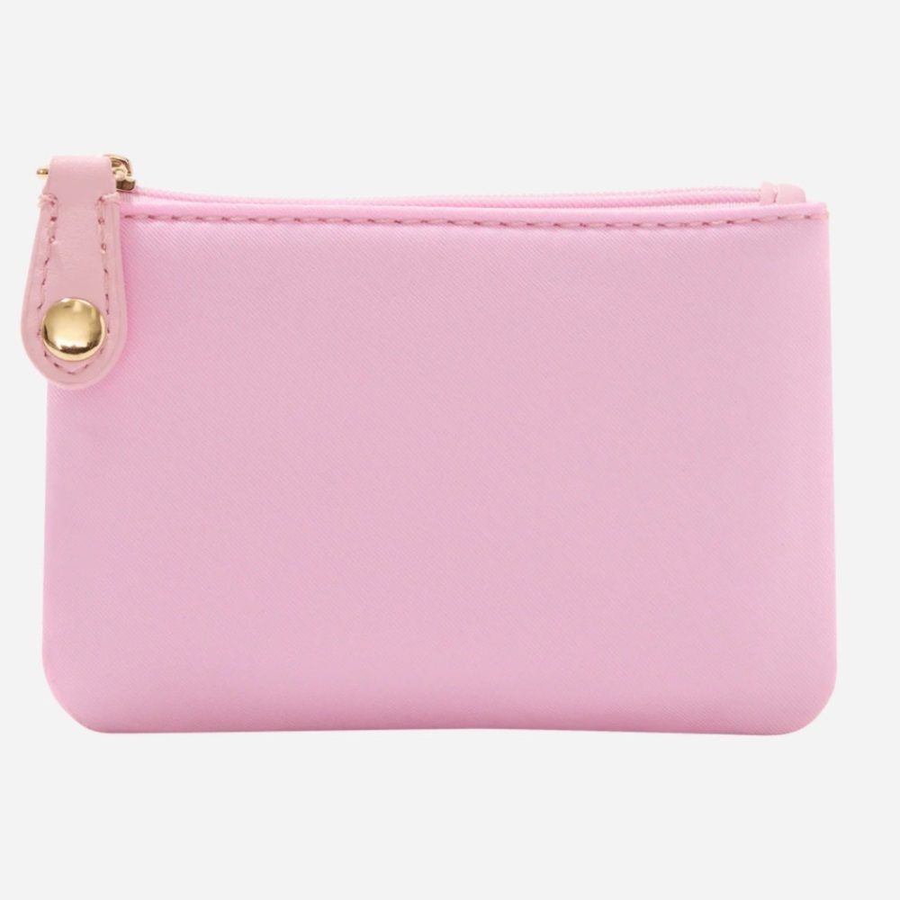 NWT Stoney Clover Lane Zippered Card Case Pink